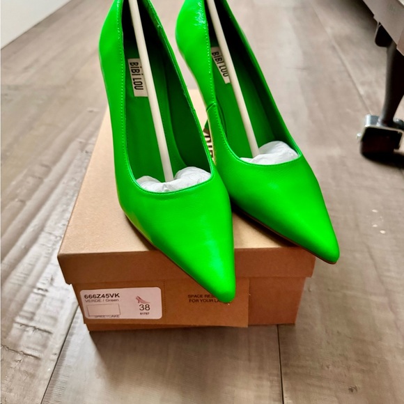 Bibi Lou Sheet Cake Heels from Anthropologie - Picture 6 of 6